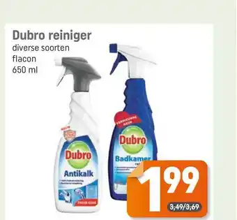 Dagwinkel Dubro Reiniger 650ml aanbieding