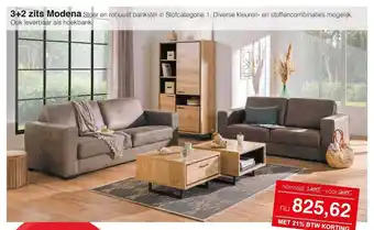 Woonsquare 3+2 Zits Modena Bankstel aanbieding