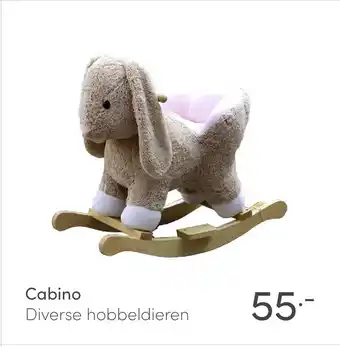 Baby & Tiener Cabino Diverse hobbeldieren aanbieding