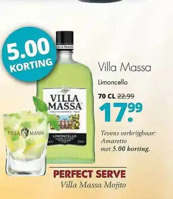 Mitra Villa Massa Limoncello 5.00 Korting aanbieding