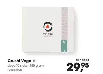 HANOS Crushi Vega aanbieding