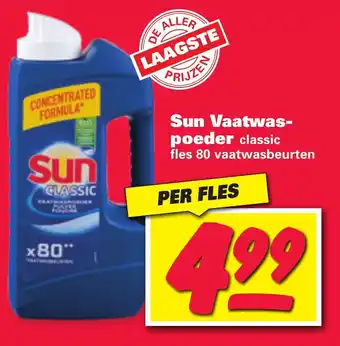 Nettorama Sun Vaatwaspoeder aanbieding