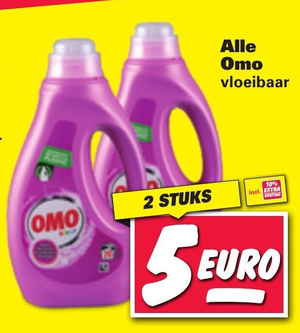 Omo aanbieding bij Nettorama