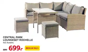 Praxis Central park loungeset rochelle aanbieding