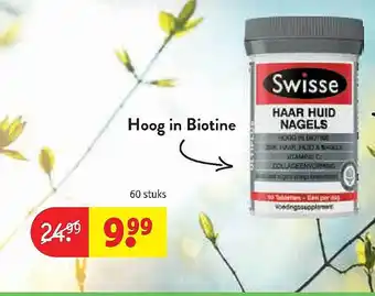 Kruidvat Swisse Haar Huid Nagels aanbieding