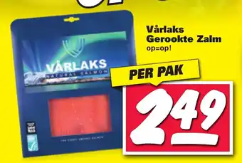 Nettorama Varlaks Gerookte Zalm aanbieding