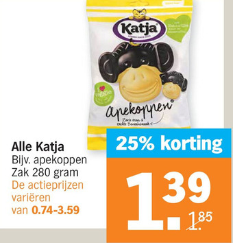 Albert Heijn Alle Katja aanbieding
