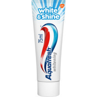 Albert Heijn Aquafresh White&shine tandpasta aanbieding