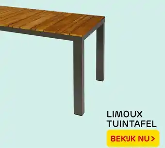 Praxis Limoux tuintafel aanbieding