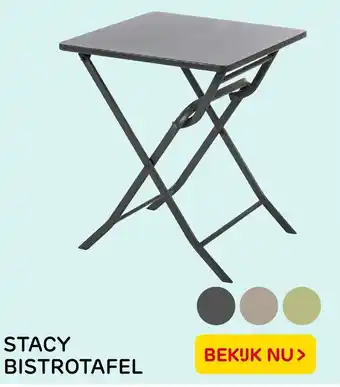 Praxis Stacy bistrotafel aanbieding