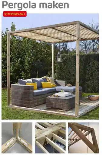 Praxis Pergola maken aanbieding