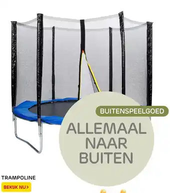 Praxis Trampoline aanbieding