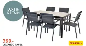 Praxis Tuincentrum Levanzo tafel aanbieding