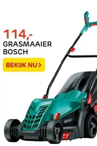 Praxis Tuincentrum Grasmaaier bosch aanbieding