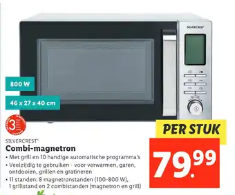 Lidl SILVERCREST Combi-magnetron aanbieding