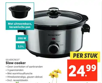 Lidl SILVERCREST Slow cooker aanbieding