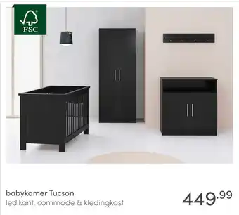 Baby & Tiener babykamer Tucson aanbieding