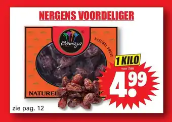 Dirk Nergens Voordeliger 1 kilo aanbieding