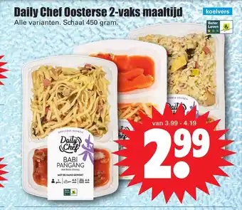 Dirk Daily Chef Oosterse 2-vaks maaltijd aanbieding