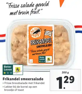 Lidl Frikandel smeersalade aanbieding