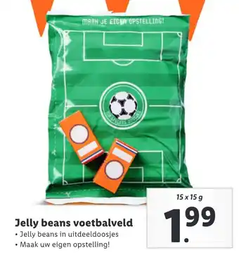 Lidl Jelly beans voetbalveld aanbieding