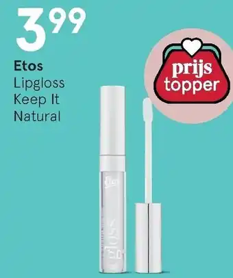 Etos Etos Lipgloss Keep It Natural aanbieding