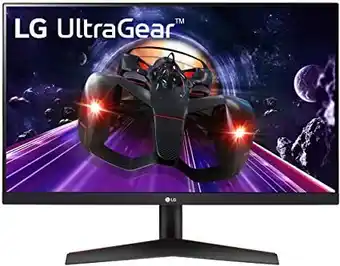 Amazon LG 24GN600-B Ultragear Gaming-monitor (IPS: 1920x1080p, 16:9, 300 CD/m², 1000:1, 144 Hz... aanbieding