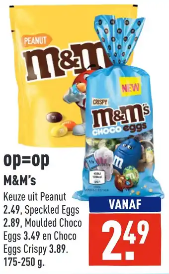 ALDI M&M's aanbieding