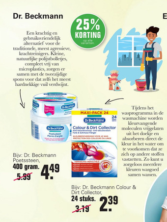 De Online Drogist Dr. Beckmann aanbieding