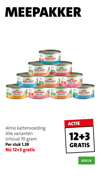 Intratuin Almo kattenvoeding aanbieding