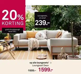 Karwei Loungeset Dean aanbieding