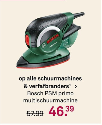 Karwei Bosch PSM primo multischuurmachine aanbieding