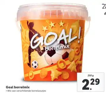 Lidl Goal borrelmix aanbieding