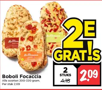 Vomar Voordeelmarkt Boboli Focaccia 300-330g aanbieding