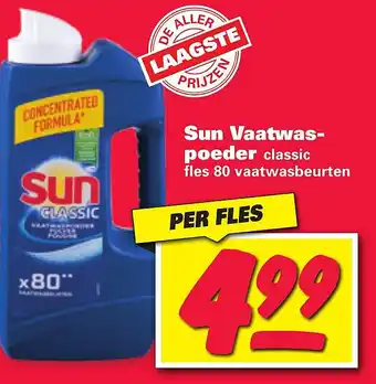 Nettorama Sun Vaatwas- poeder aanbieding