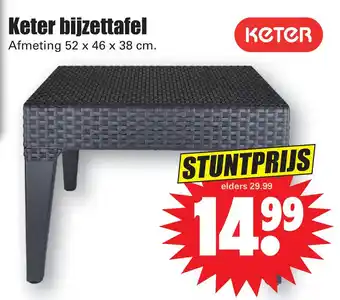 Dirk Keter bijzettafel aanbieding