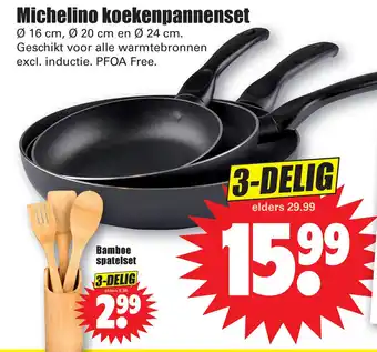 Dirk Michelino koekenpannenset aanbieding