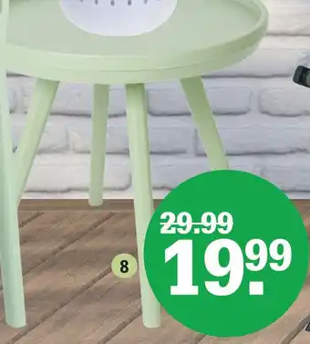 Marskramer 101-0625 (Groen) 101-0557 (Antraciet) Kaemingk bijzettafel aanbieding