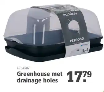 Marskramer Greenhouse met drainage holes aanbieding