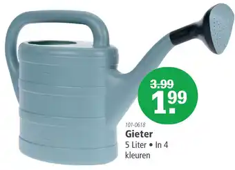 Marskramer Gieter aanbieding