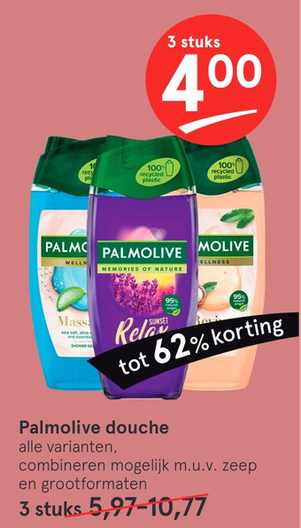 Etos Palmolive douche aanbieding