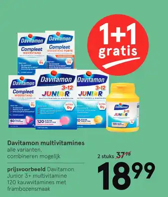 Etos Davitamon multivitamines aanbieding