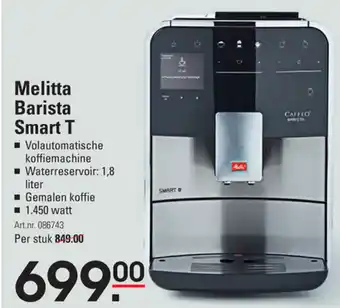 Sligro Melita Barista Smart T aanbieding