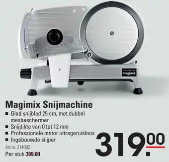 Sligro Magimix Snijmachine aanbieding
