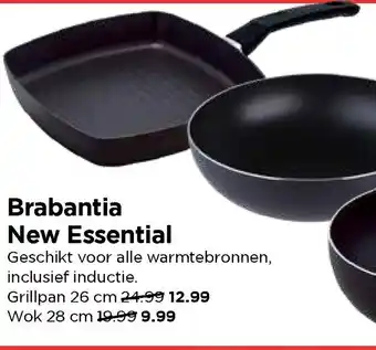 Vomar Voordeelmarkt Brabantia New Essential Grillpan 26cm aanbieding