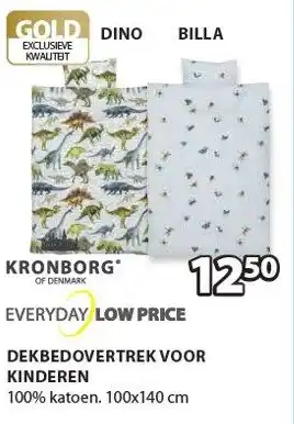 Jysk Everyday Low Price Dekbedovertrek Voor Kinderen aanbieding