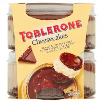 PLUS Mondelez Cheesecake Toblerone aanbieding