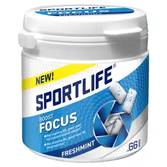 PLUS Sportlife Boost focus freshmint aanbieding