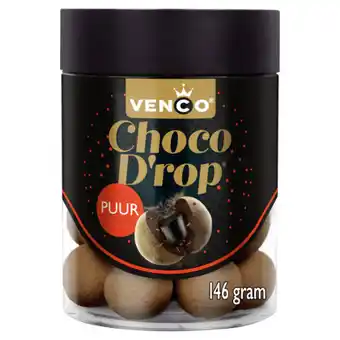 PLUS Venco Choco Drop puur aanbieding