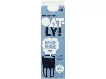 Hoogvliet Oatly Verse haverdrank vol aanbieding